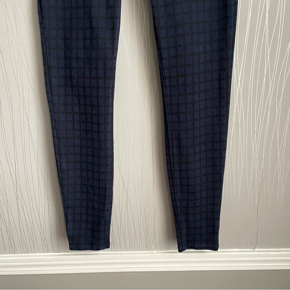 Spanx Lapis Night Check Jean-ish Leggings Size Medium - Picture 4 of 10
